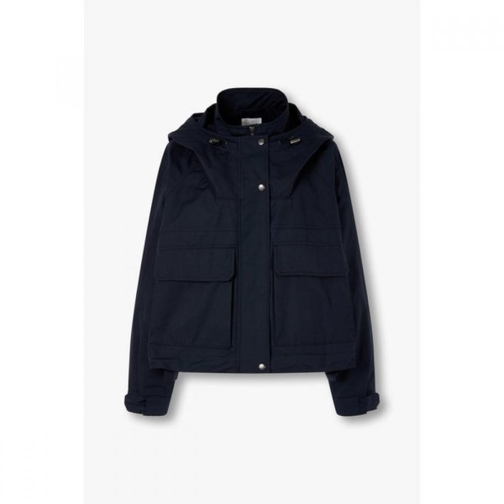 Studio Tomboy Big Pocket Hooded Jacket 9165213881ar 58 (dark navy)/One size