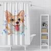 Home Shower Curtains For Bathroom Waterproof Fabric Bathroom Curtains Anime Animal Style Modern Shower Curtain 180X200 90X180