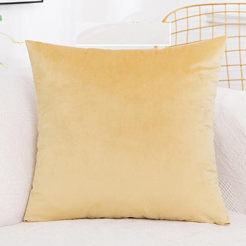 Solid Velvet Pillow Cushion Cover Home New Year Decorative 40*40/45*45/50*50/55*55/60*60cm Kussenhoes Housse De Coussin Cojines