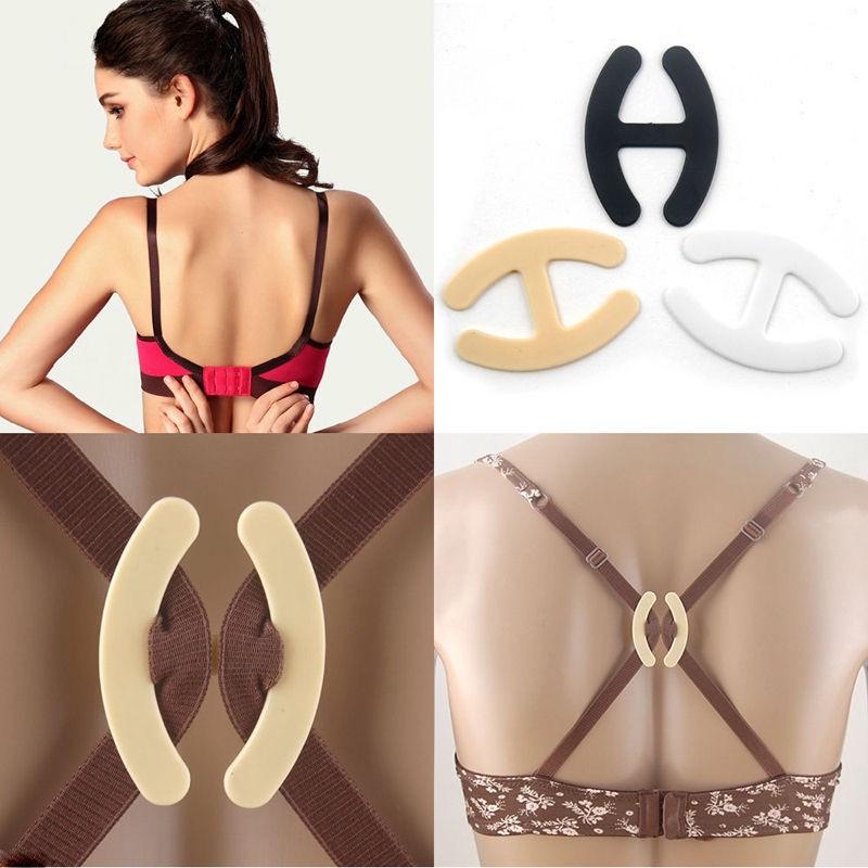 10 Pezzi Fibbia Antiscivolo per Reggiseno Gancio Cinghia Strumento Sollevamento Seno Clip Antiscivolo Regolatore Biancheria Intima Essenziale