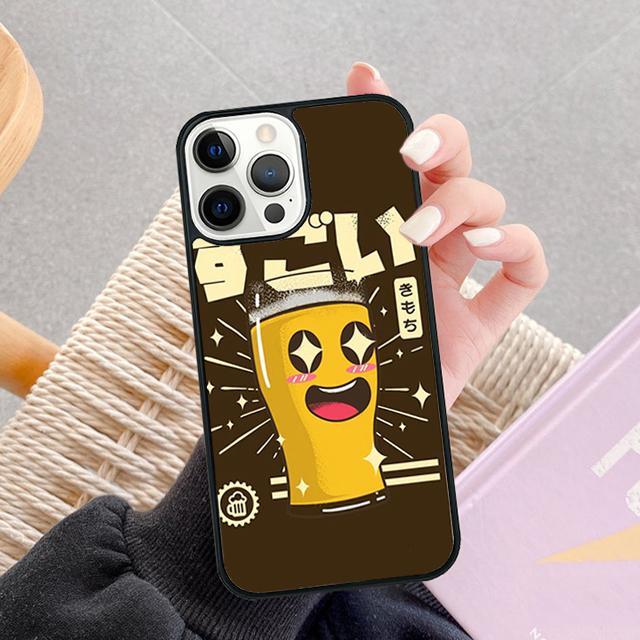 

Men Drink Beer Phone Case For Apple iPhone 17 Air Pro Max Plus Coque For iPhone 17 Air 14 15 16 13 12 Max Cover iPhone 14