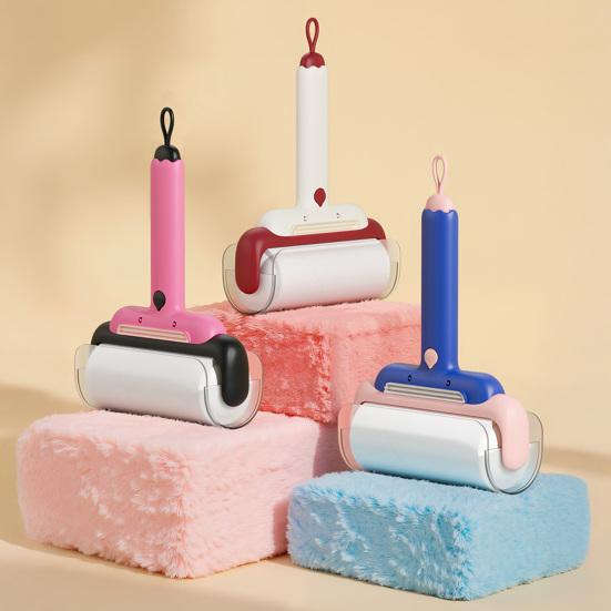 Lint Roller Tearable Replaceable Core Strong Adhesion High-Viscosity Paper Three-in-One Sticky Shaving Functions Pet Hair Lint Remover