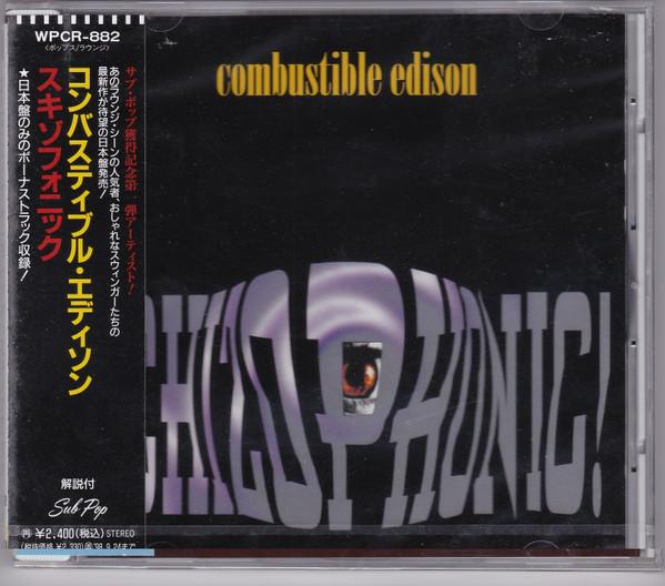 

CD COMBUSTIBLE EDISON - Schizophonic! WPCR882PROMO Sub Pop 1996 Japan ObiJazz Used