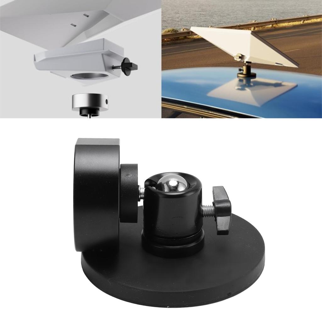 Magnetic Roof Mount Angle Aluminum Alloy High Stability Stylish Look Mount Base for Car Yacht