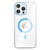 For iPhone 15 Pro Case Crystal Clear TPU+PC Protective Cover Compatible with MagSafe