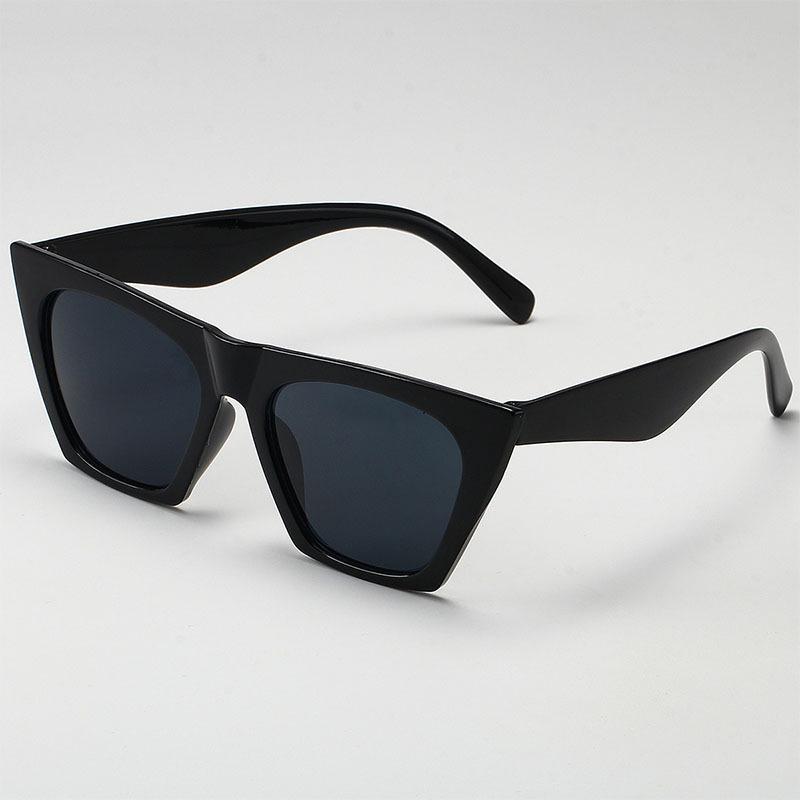 

Модные квадратные солнцезащитные очки для мужчин и женщин, большие солнцезащитные очки «кошачий глаз», классические очки для активного отдыха