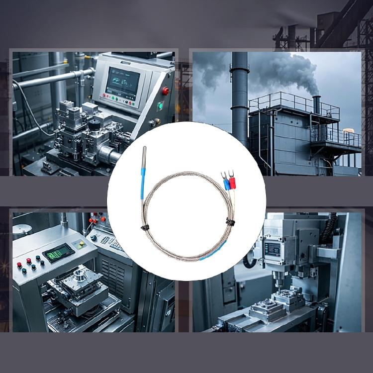 30x4mm Thermocouple Probe 0-400℃ Measurement K-Type Thermocouple Stainless Temperature Sensors Thermocouple