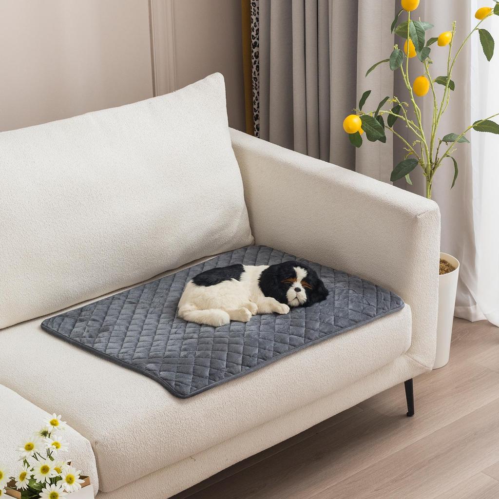 Multi-Purpose Anti-Slip Pet Mat – Plush Floor Mat for Cats & Dogs