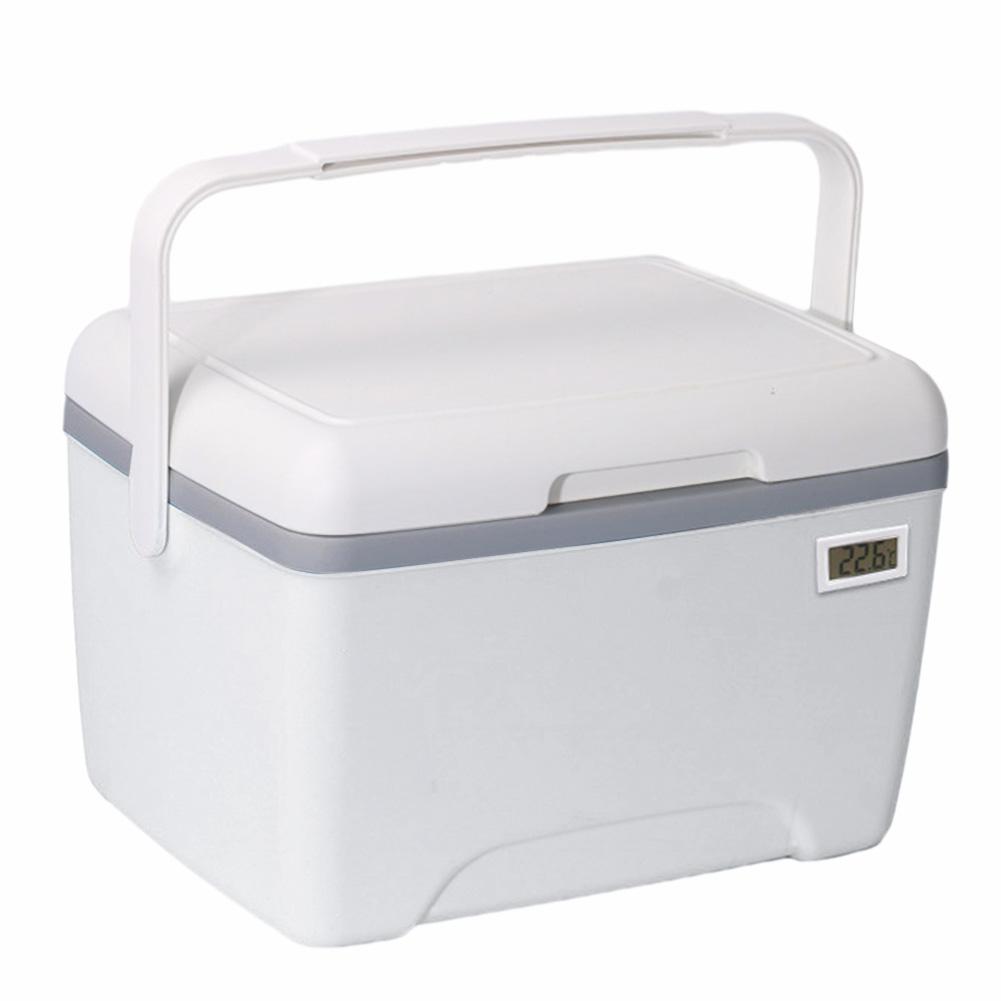 8L Cooler Box Portable Camping Refrigerator Incubator Large Capacity Car Ice Bucket Heat Preservation Camping BBQ Equipment