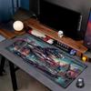 Batman Print Mouse Pad, Anti‑Slip Desktop Keyboard Mat, for PC Laptop Gaming Working Daily Use, Cool Festival Surprise Gift