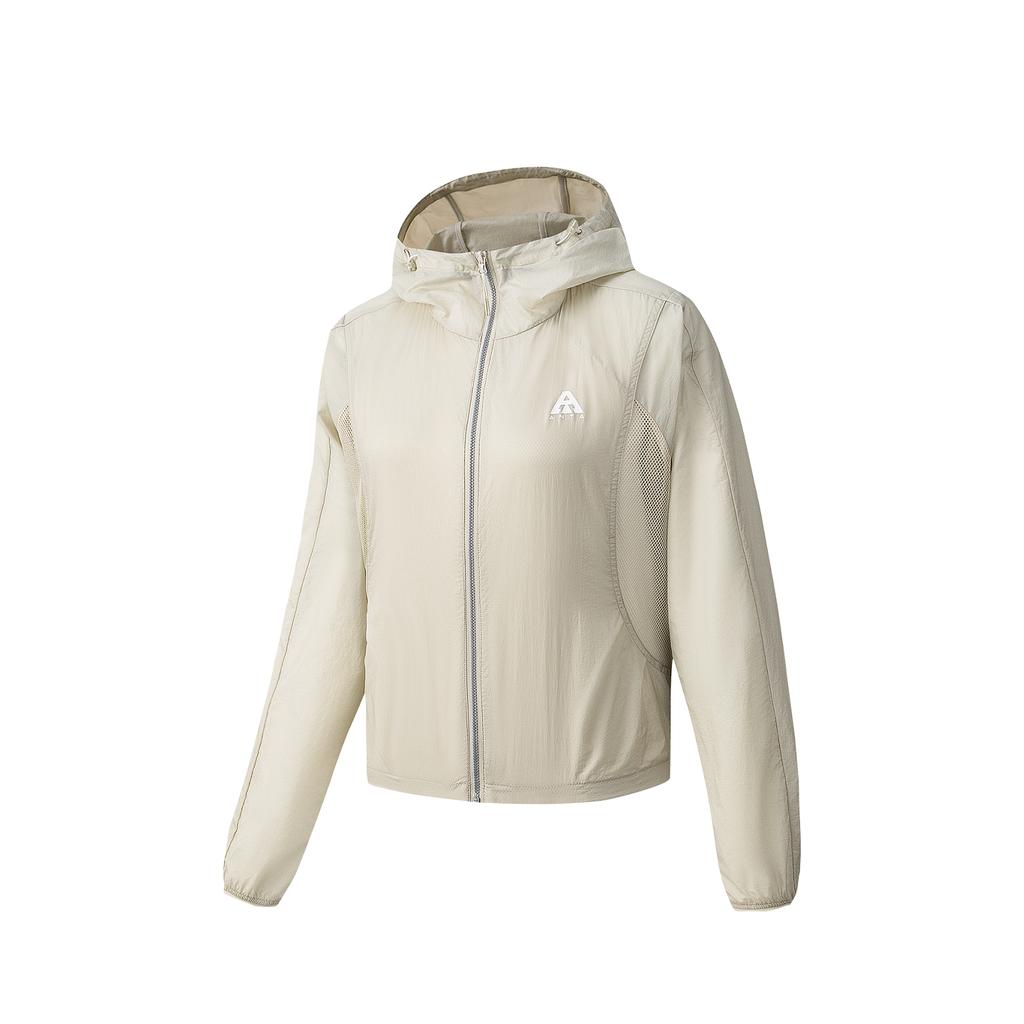 Anta Outdoors Lightweight Jacket Women Jackets Dune-Gray 962626603-3