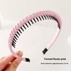 Hairband Headband for Women, Non-slip Hair Pressing and Face Washing, Special for Hair Tidying, Fashionable Headdress with Teeth