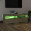 Moderne, Minimalistische TV-Schränke Mit LED-Beleuchtung Für Wohnzimmer Und Schlafzimmer, Aufbewahrungssideboards, 120x35x40 Cm