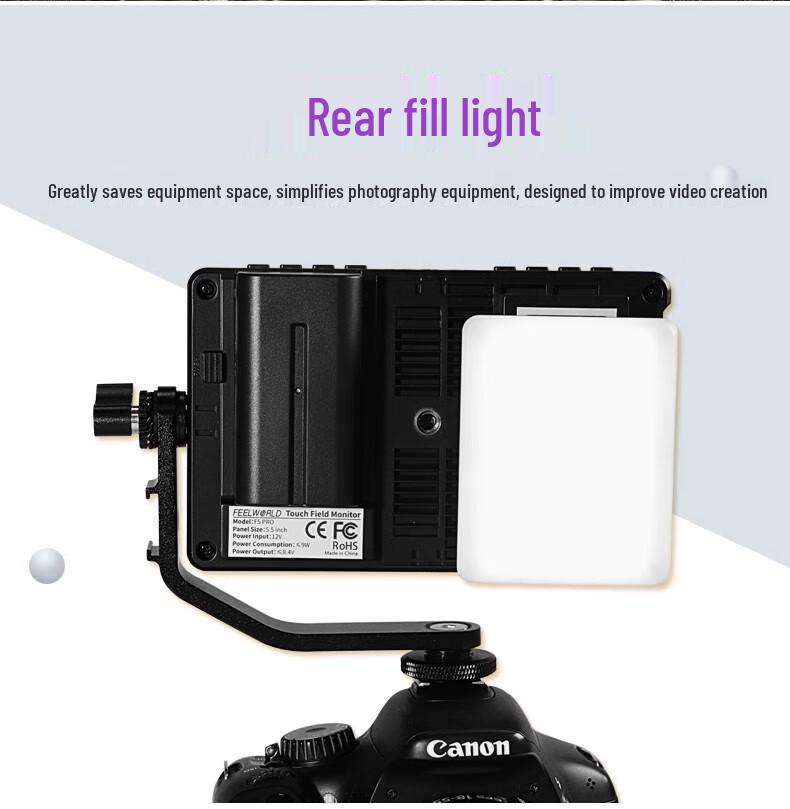 FEELWORLD F5PRO X 5.5" High Brightness Touchscreen Monitor with 3D LUT for Mirrorless Cameras