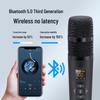 Wireless Bluetooth Dual KTV Microphone with Noise Reduction and Reverb for Home Singing