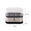 Portable Multifunctional Stainless Steel Egg Cooker: Small Steamed Egg Cooker for Kitchen and Breakfast