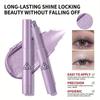 Star Diamond Waterproof Glitter Eyeshadow Stick - Long-lasting, Sweatproof, Pearl Shine.