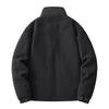 Men's Warm Thickened Lined Stand Collar Jacket for Fall and Winter