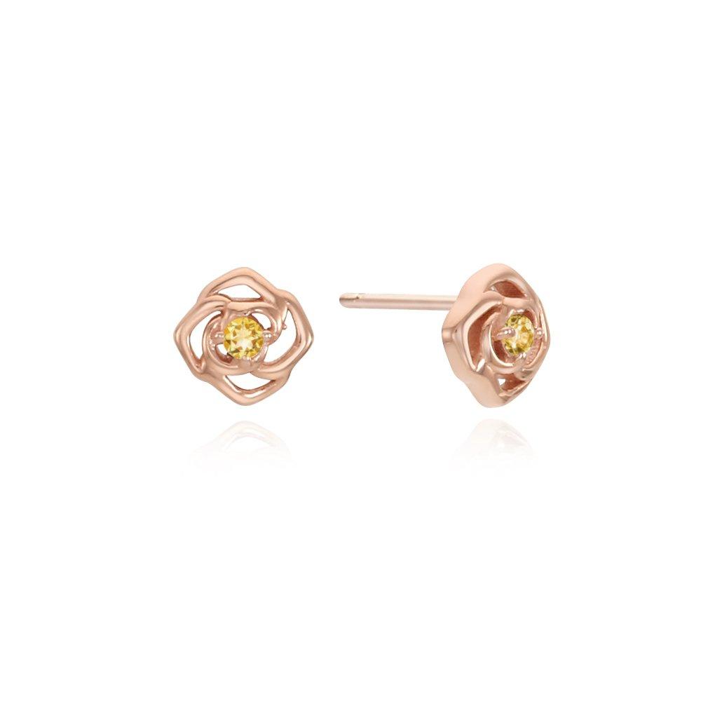 [Exclusive Package][Rosemont] Silver Earrings (November Birthstone) Rc0363