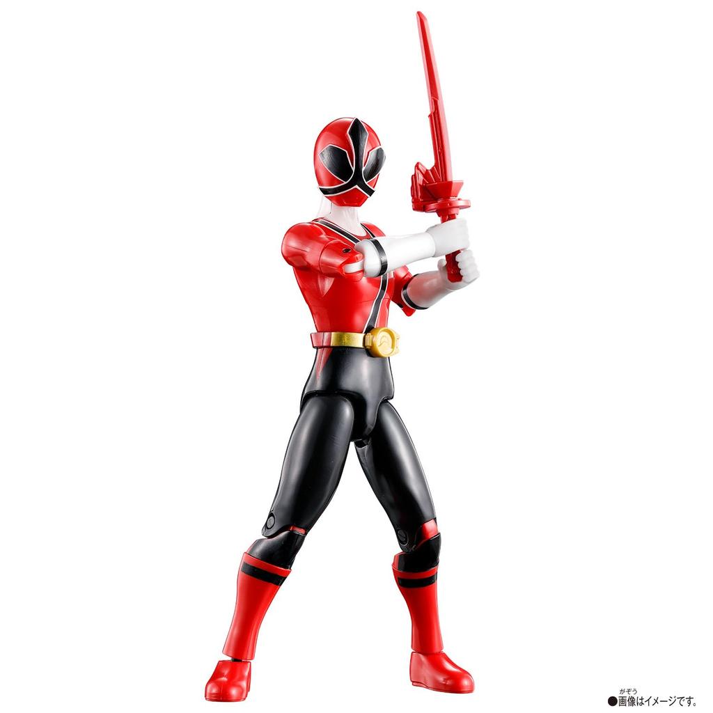 Action Hero Shinken Red Super Sentai Series Samurai Sentai Shinkenger [BANDAI]