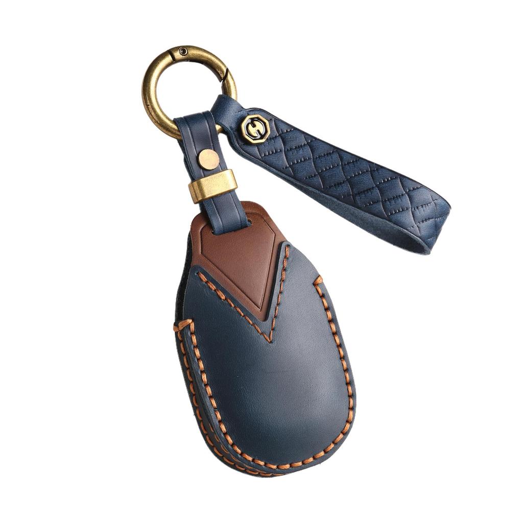 GAC Trumpchi E8 Key Cover: Genuine Leather High-End Shell for E8MAX, Unisex with Buckle.