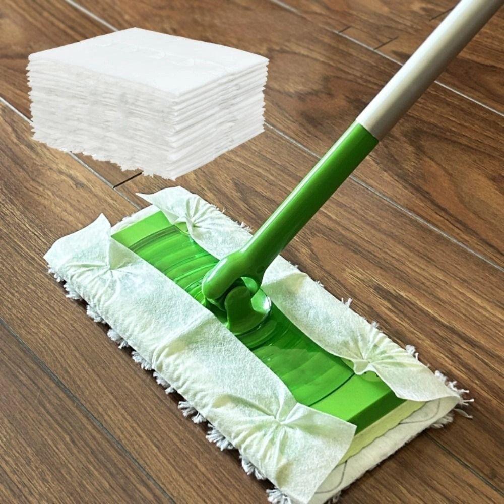 Reusable Dust Removal Paper Hands-Free Washing Floor Cleaning Artifact Lazy Mop  Floor Cleaning