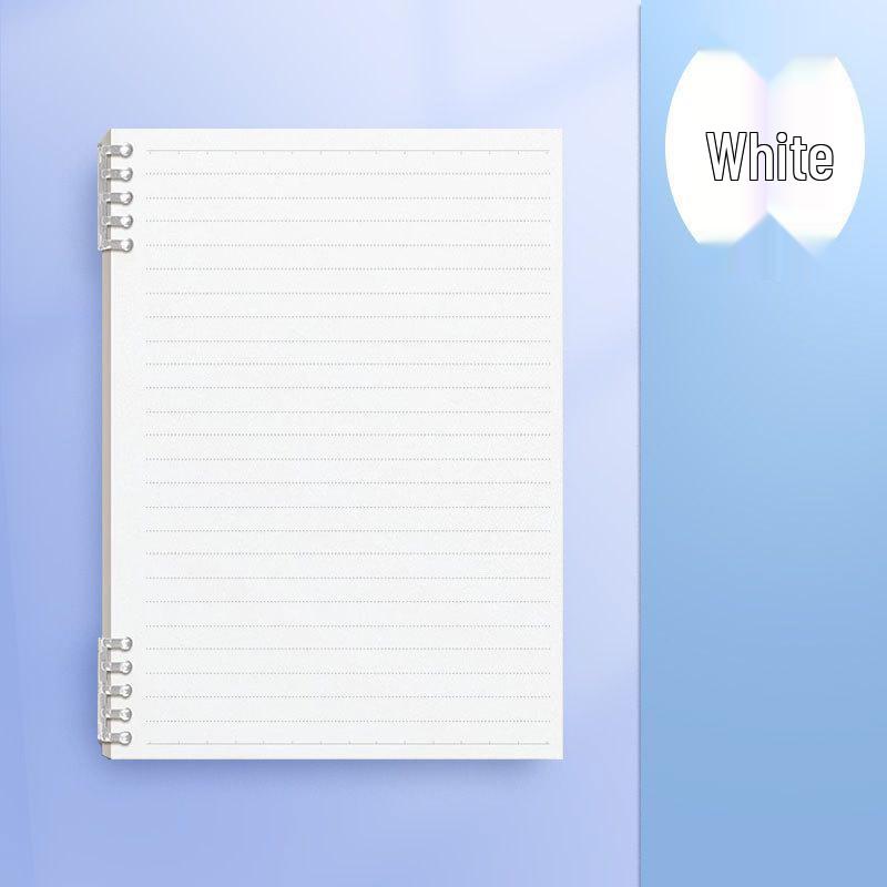 Retro B5 Verdicktes A5 Ringbuch - Hochwertig, Schlichtes Design, Herausnehmbare Seiten, Perfekt für Schüler