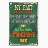 Funny Words Vintage Metal Plate for Home Decor, Believe In Your Selfie, Retro Tin Signs, Pub, Bar, Cafe, Wall Art Poster,30x20cm