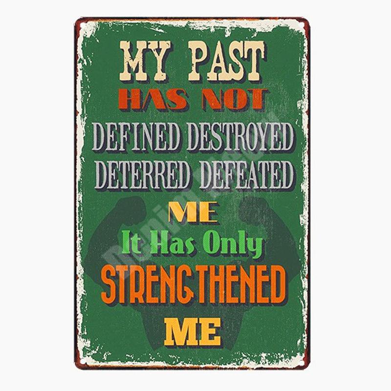 Funny Words Vintage Metal Plate for Home Decor, Believe In Your Selfie, Retro Tin Signs, Pub, Bar, Cafe, Wall Art Poster,30x20cm