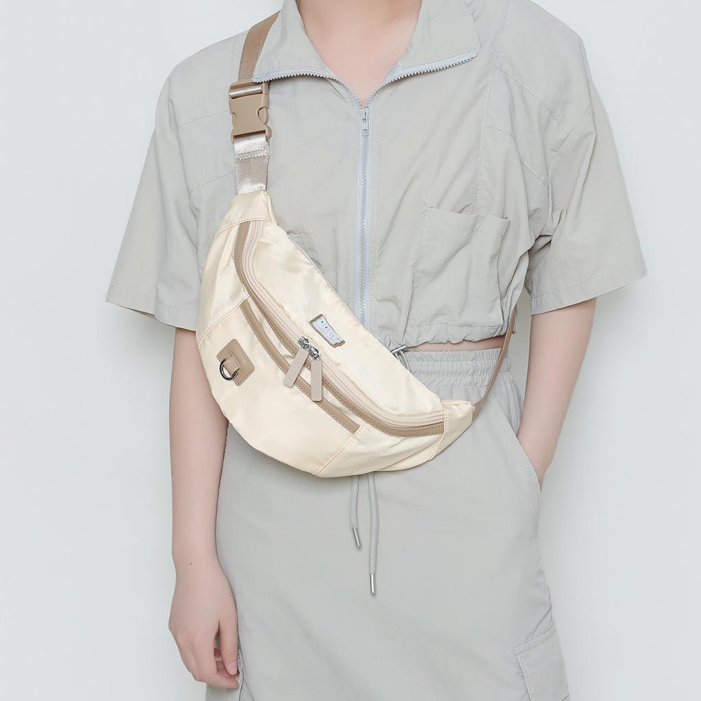 Breast Bag Women'S Summer Trend Bag Anti-Splashing Nylon Messenger Bag Chest Bag Casual Fanny Pack