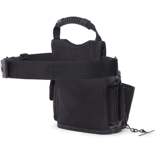 TOUGHBUILT Utility Pouch and Tool Belt - Heavy-Duty Deluxe Premium Quality Durable - Adjustable Belt Size - (TB-316-2)