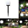 Led Solar Energy Powered Bulb Lamp Waterproof Outdoor Garden Ball Light