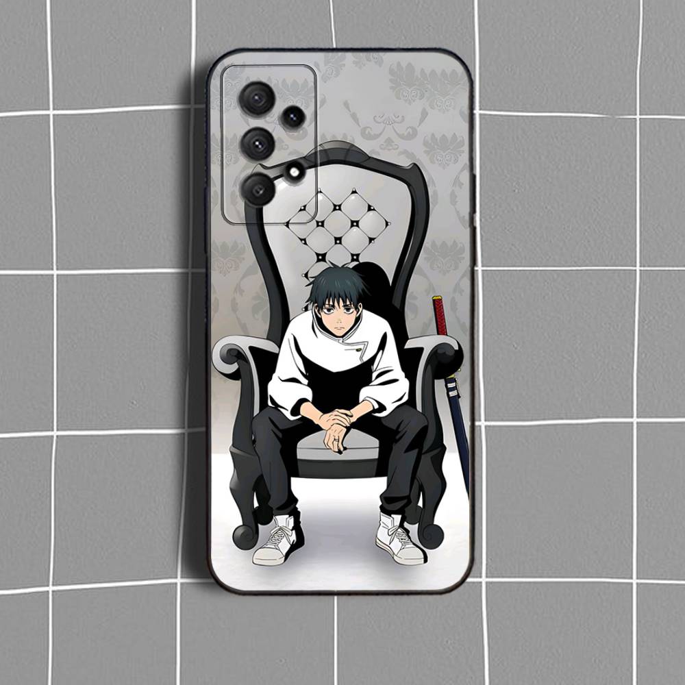 O-Okkotsu YutaS Phone Case For Samsung Galaxy A73,31,32,72,41,53,52,71,22,5G,Note,J7,8,9 Soft Black Cover
