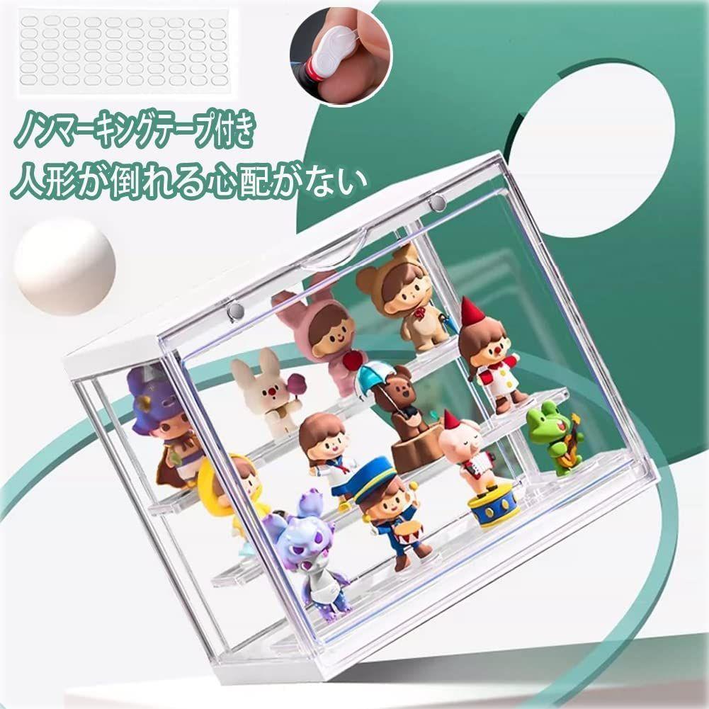 Used White Display Frame with Installation Instructions, Showcase, Display Case, Dustproof Display Box 30*17*23cm, Model Showcase Cabinet, Collection