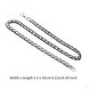 Chain Necklace Choker 3mm Fashion Single Clavicle with Lobster Clasp for