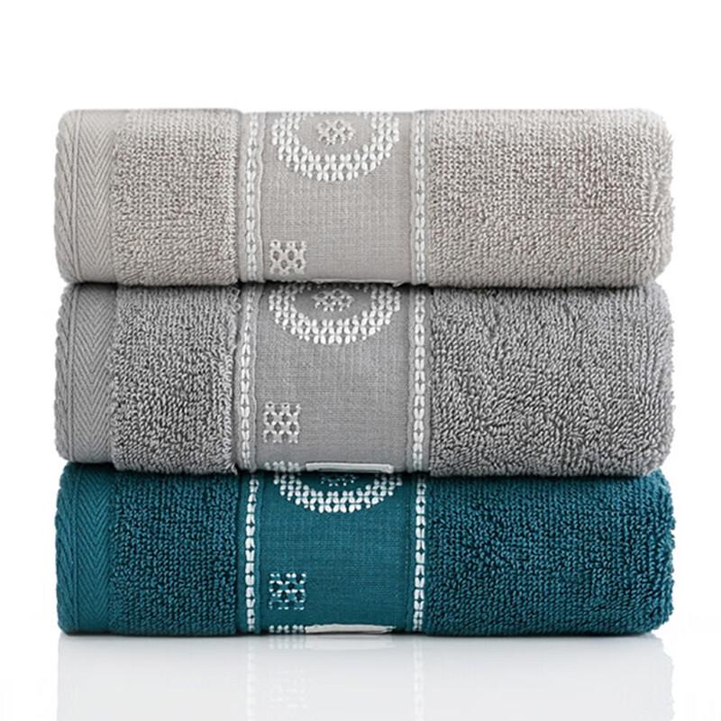 senmoh Combed Cotton Facial Towel 3-Pack