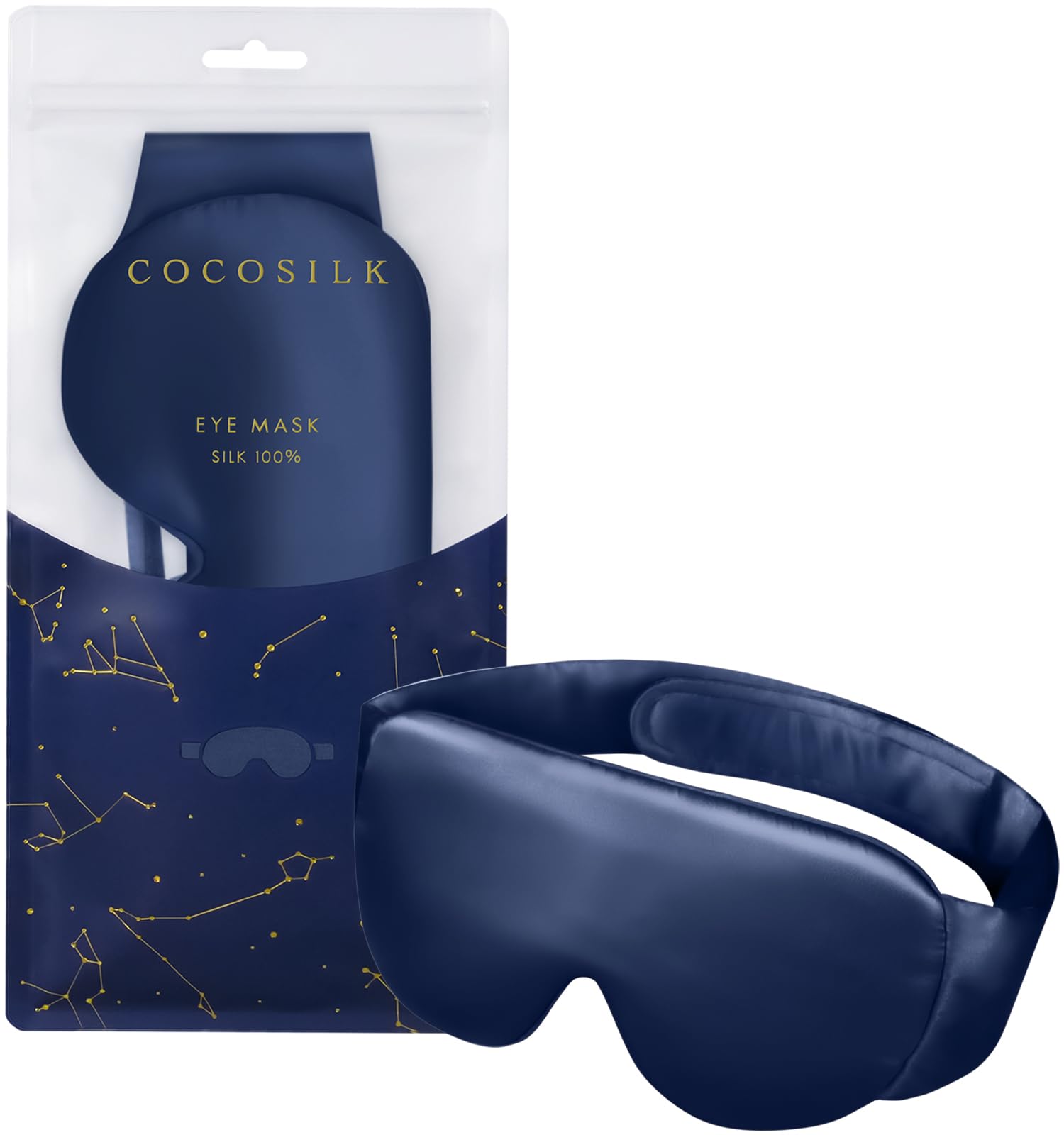 

Маска для сна для глаз Eye For Light Good No Adjustable Silk Eye Sleeping Eye Tired Coco Silk [COCOSILK], 100% шелк, для сна, 99,9% блокировка света, сон, дышащая,