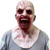 Zombiemask Skrämmande Halloween-rekvisita Skrämmande realistisk ansiktsmask Vuxenfest Cosplay-kostymrekvisita Skräckinfekterade zombiemasker