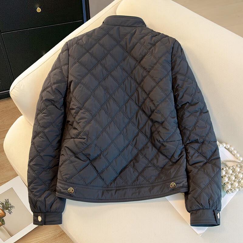 Sibaishai Women's 2025 Autumn Quilted Padded Jacket