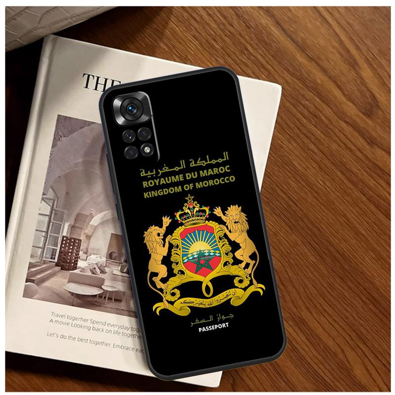 Marokko Flagge Hülle Für Xiaomi Redmi Note 14 9 10 11 12 13 15 Pro Plus Abdeckung Für Redmi 15 C 14C 12C 10C 13C