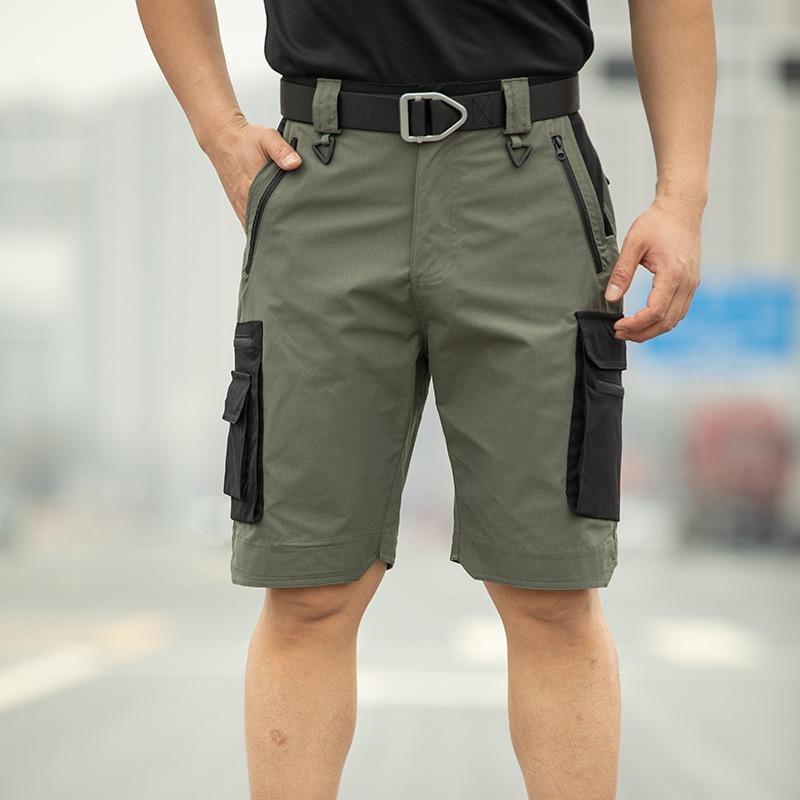 Herren taktische Cargoshorts Schnelltrocknend Leicht Mehrere Taschen Militärstil zum Wandern Angeln Camping Arbeit Sommer Outdoor