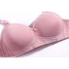 Plus Size D Cup Thin Wireless Push Up Bra For Women