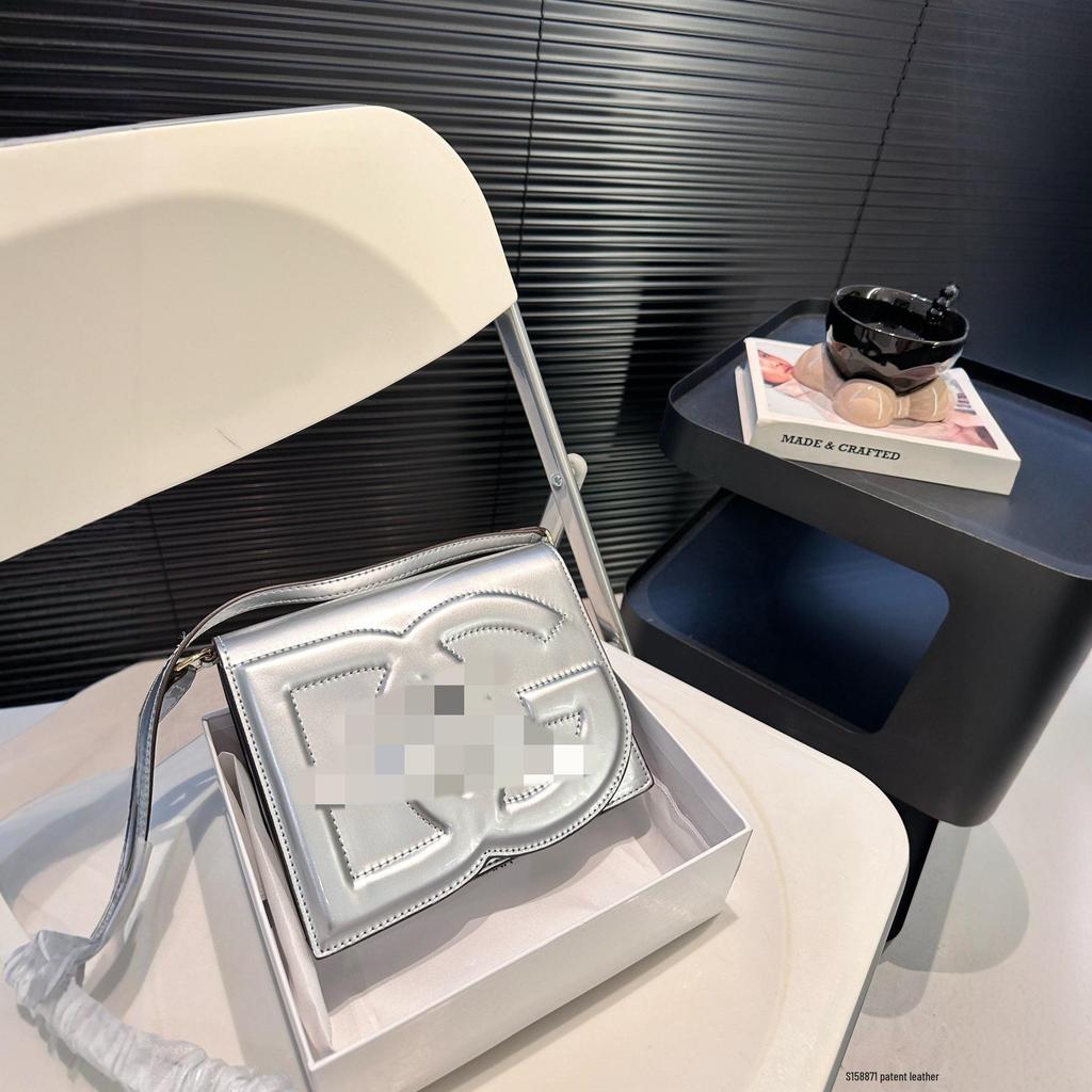 Sicily Leopard Print Lackleder Umhänge- und Schultertasche mit oberem Griff