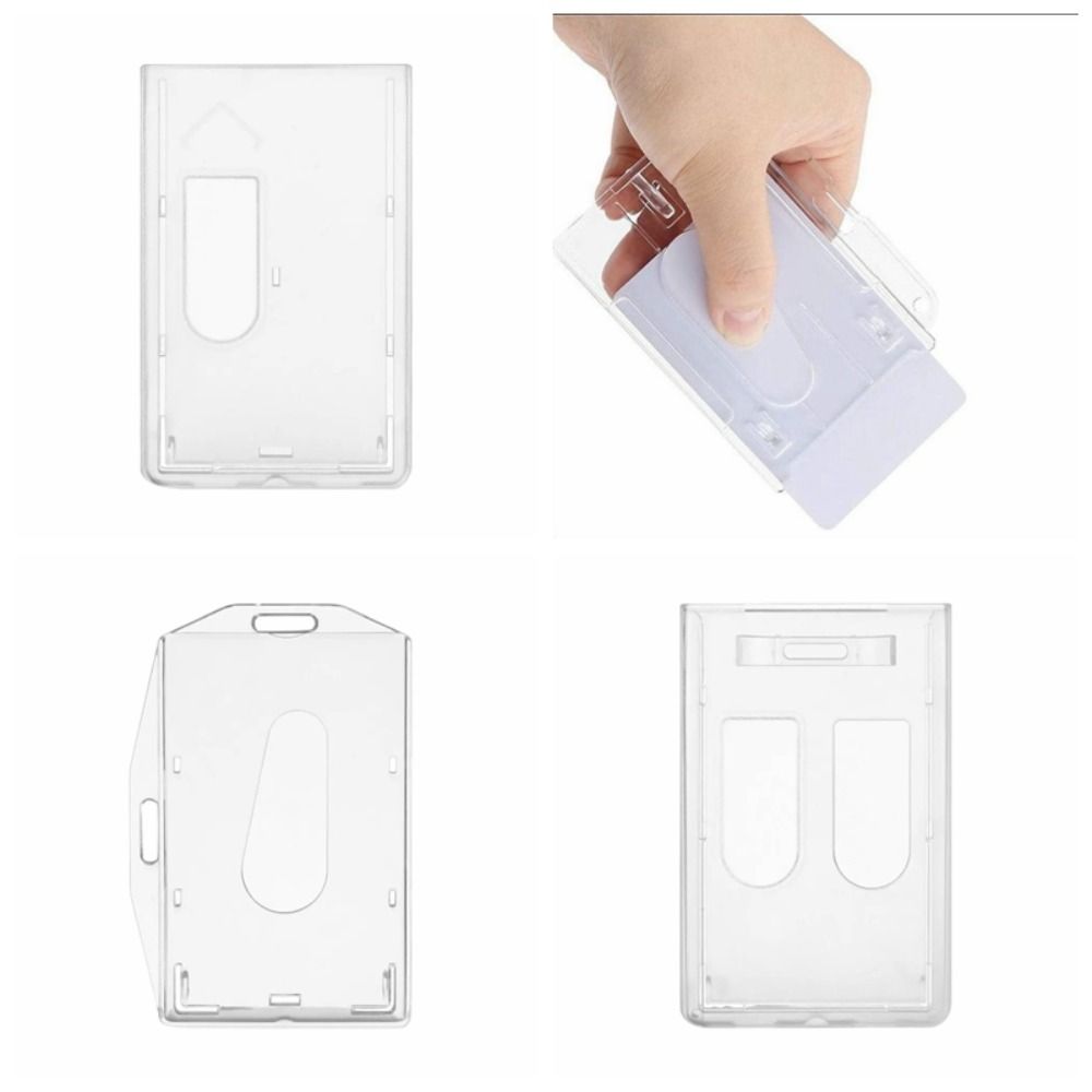Card Photo Card Package Transparent Card Holder Card Sleeve Plastic Protector Cover  School
