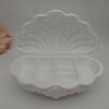 Oval Shell-Shaped Jewelry Tray Vintage Trinket Holder  for Vanity, Dresser