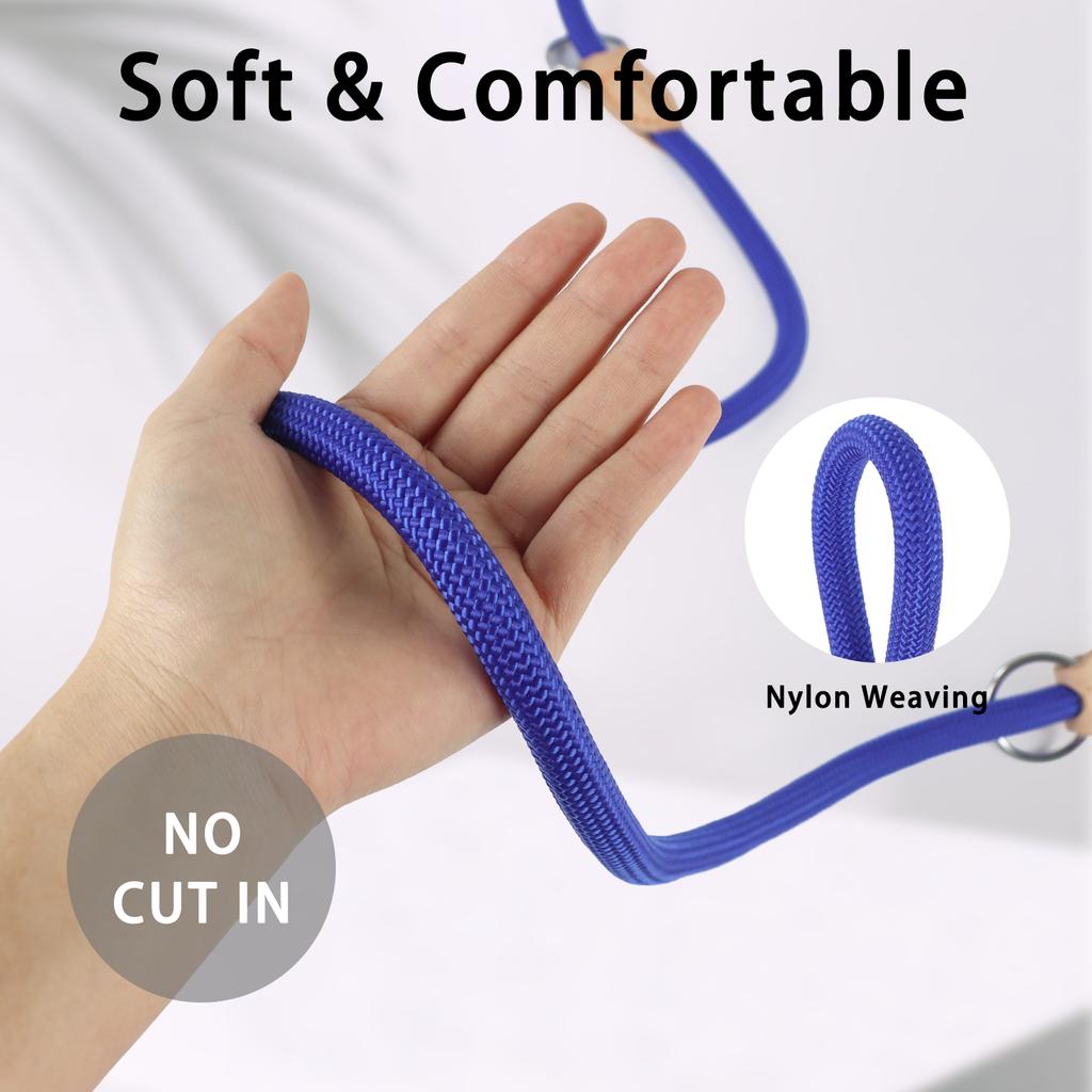 210Cm Multipurpose Medium Size Dog Double Leash Leashes Adjustable And Nylon Luxury Hands Free Small Dog Leash For 2 Dogs