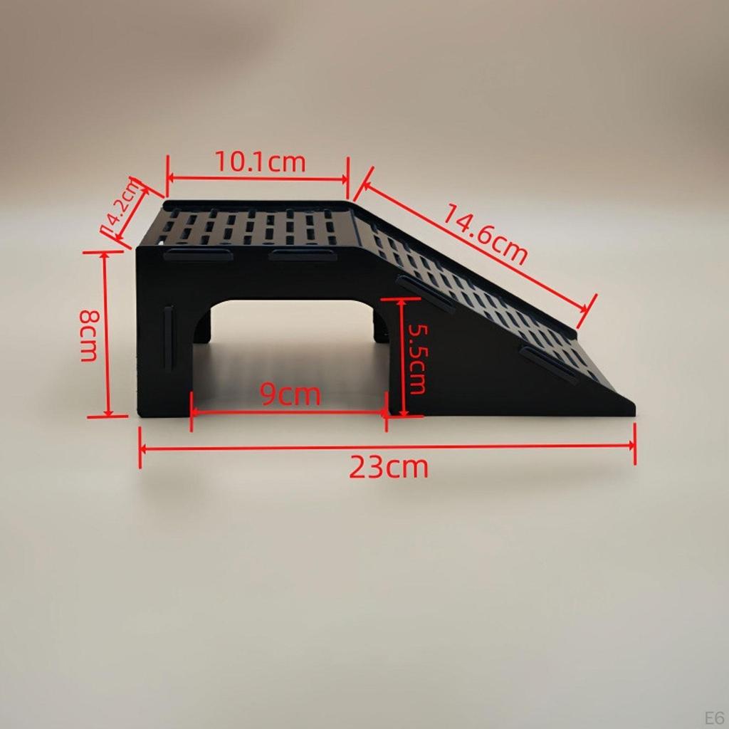 For Support Decor Terrace Rest Ramp Floating Shelter Lightweight Aquarium Accessory In PP Suitable