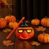 Handheld Pumpkin Lamp for Children Halloween Lantern, LED Light Up Lamp, Battery Glowing Party Prop Operated Decorative Plastic Lantern Kids, Holiday