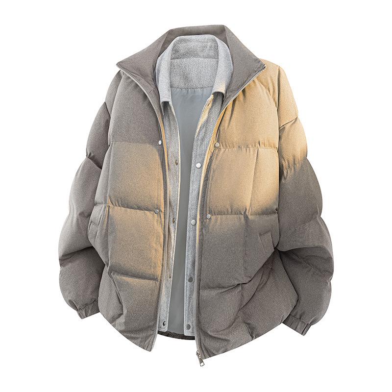 Мужская зимняя пуховая куртка 2025 года для пар - Сильное тепло и повседневная мода. 2XL