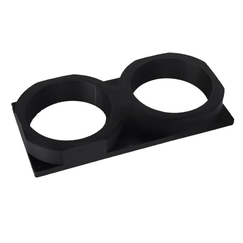Center Console Dual Cup Holder Black For Ford For F250 For F350 1992-1997 Water Cup Holder Car Vehicle Interior Accessories